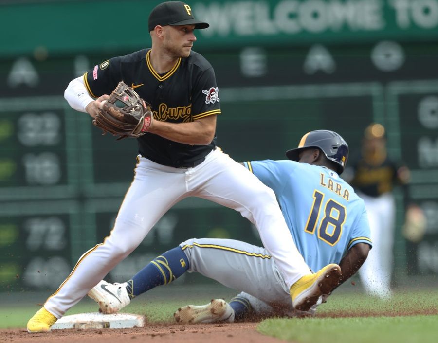 Os Pirates vencem o Jogo 2 e fecham a rodada dupla contra os Brewers.