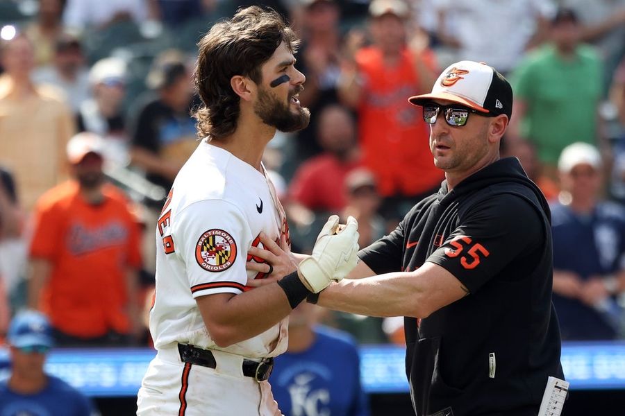 Orioles' Blaze Alexander fractures hand when hit by pitch vs. Royals