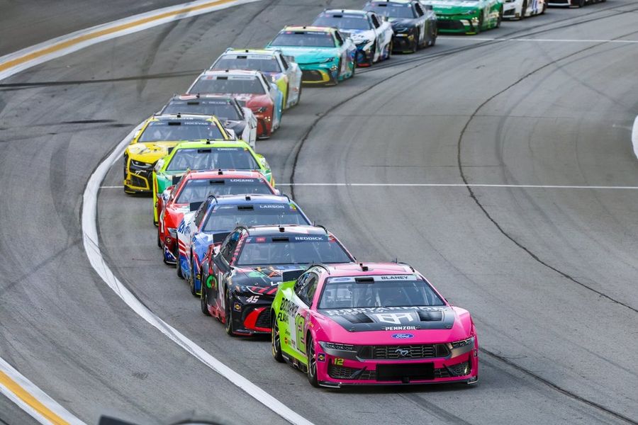 Ryan Blaney emerges from rain-soaked Georgia race with OT win