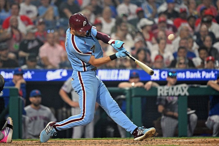 Phillies try to rebound against Mets with storms looming