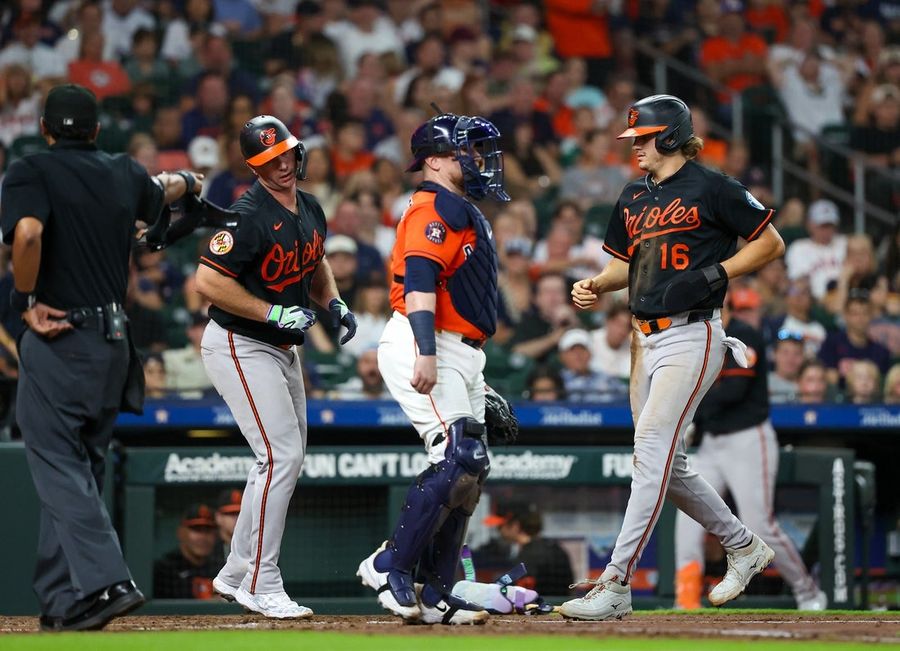 Taylor Ward, Orioles down Astros for 5th straight win