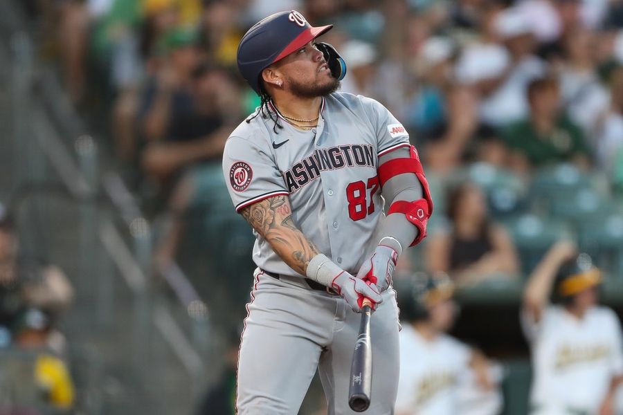 Andres Chaparro, Nats try to top gaudy numbers vs. skidding A's