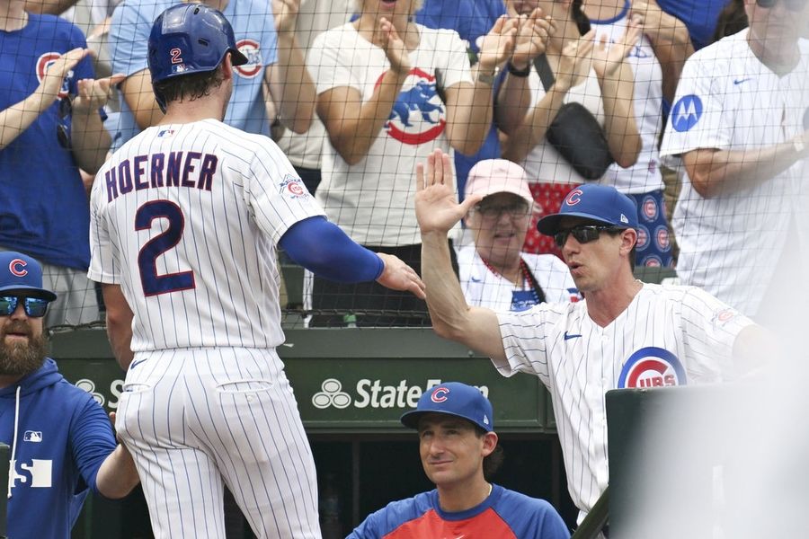 Cubs' Nico Hoerner aims for strong finish to series vs. Twins