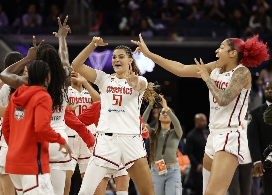 Mystics edge Aces on Shakira Austin's 3-point play