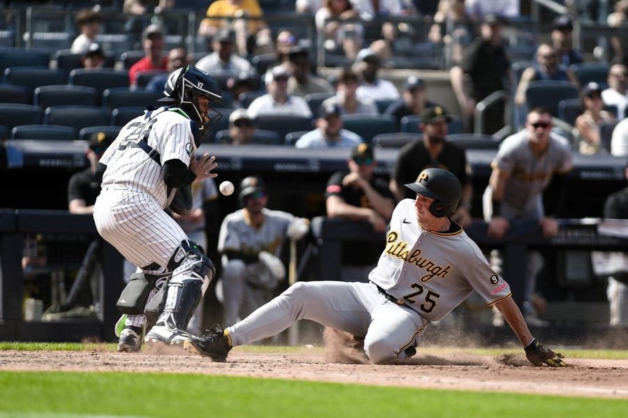 Pirates scratch CF Jake Mangum (foot) for Game 2 vs. Yankees