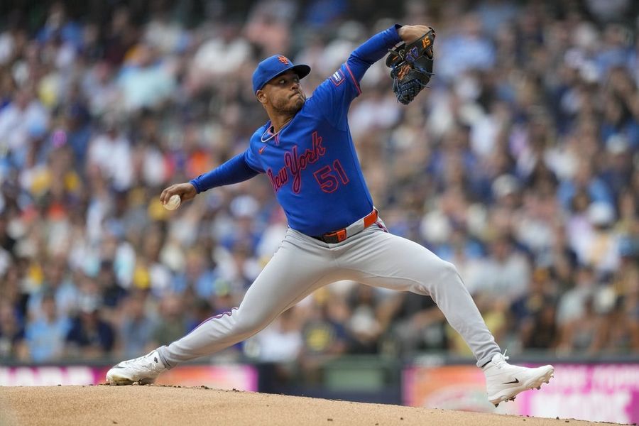 Mets scratch RHP Freddy Peralta ahead of trade deadline