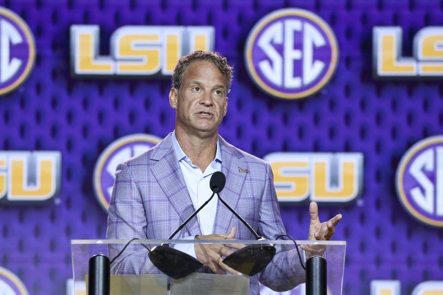 LSU's Lane Kiffin defends adding NFL players who want 5th NCAA season