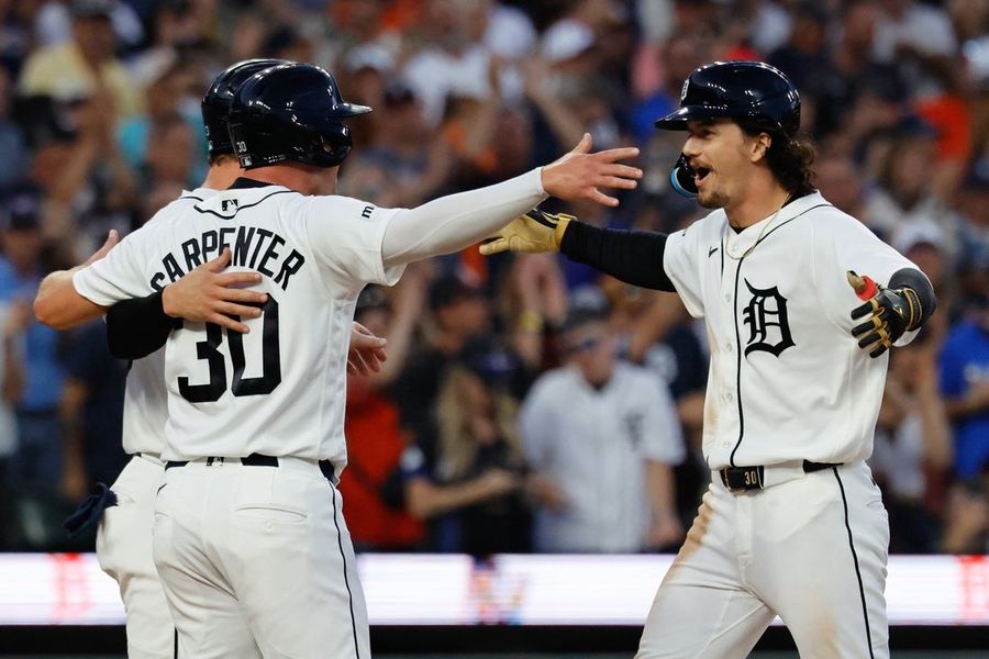 Dillon Dingler, Tigers maintain second-half burst with rally past Royals