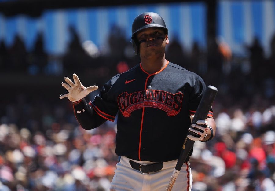Behind Rafael Devers, Giants seek series sweep of Angels