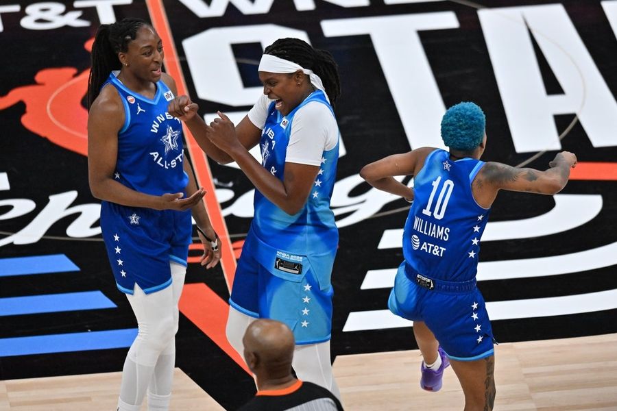 Jonquel Jones leads Team Spoon to All-Star Game defeat of Team Coop