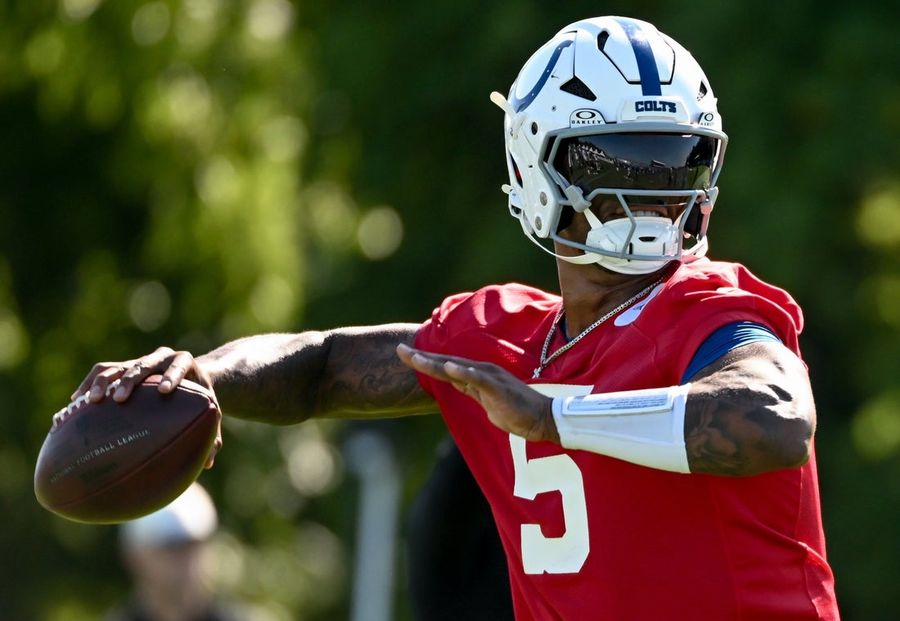 Colts QB Anthony Richardson Sr. to start, play first half at Patriots
