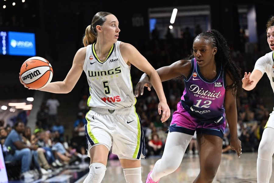 A melhor atuação da temporada de Shakira Austin leva o Mystics à vitória sobre o Wings.