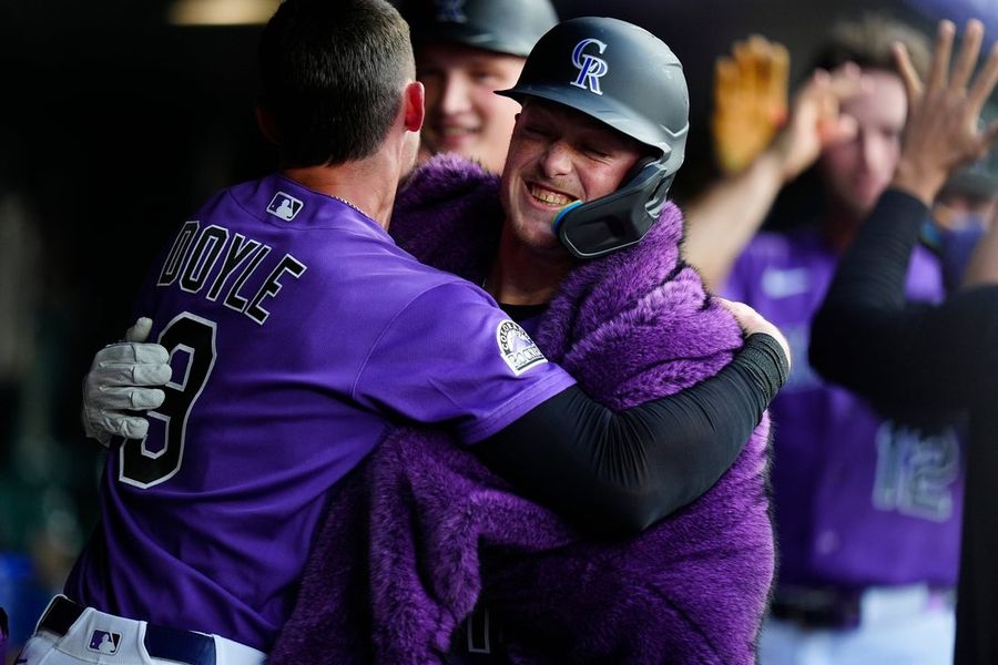 Hunter Goodman (2 HRs, 5 RBIs), Rockies rough up Royals