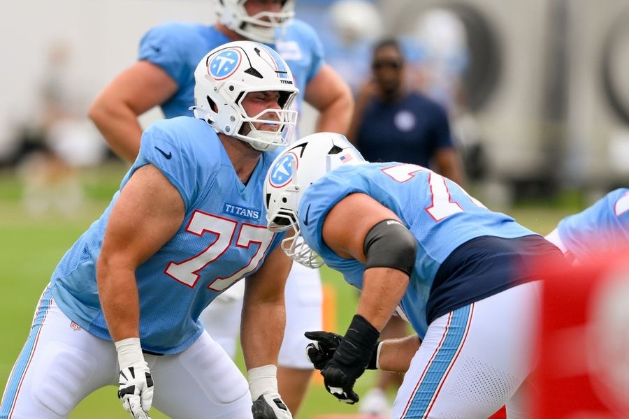 Titans guard Peter Skoronski joins NFL's $100M club