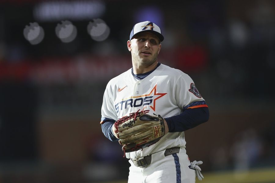 Astros OF Daulton Varsho gets another shot vs. Blue Jays after trade 