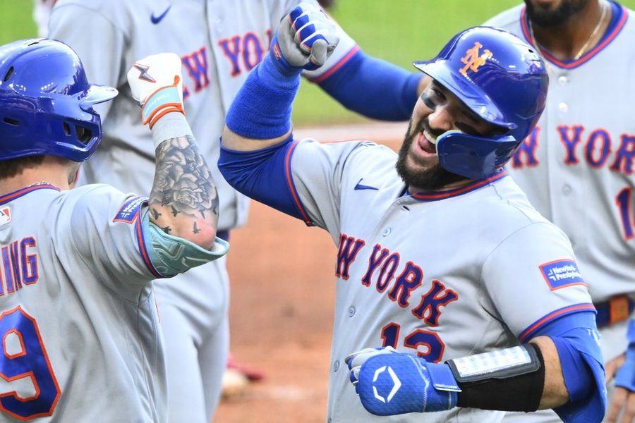 Luis Torrens acerta um home run e impulsiona 4 corridas na vitória dos Mets sobre os Guardians.