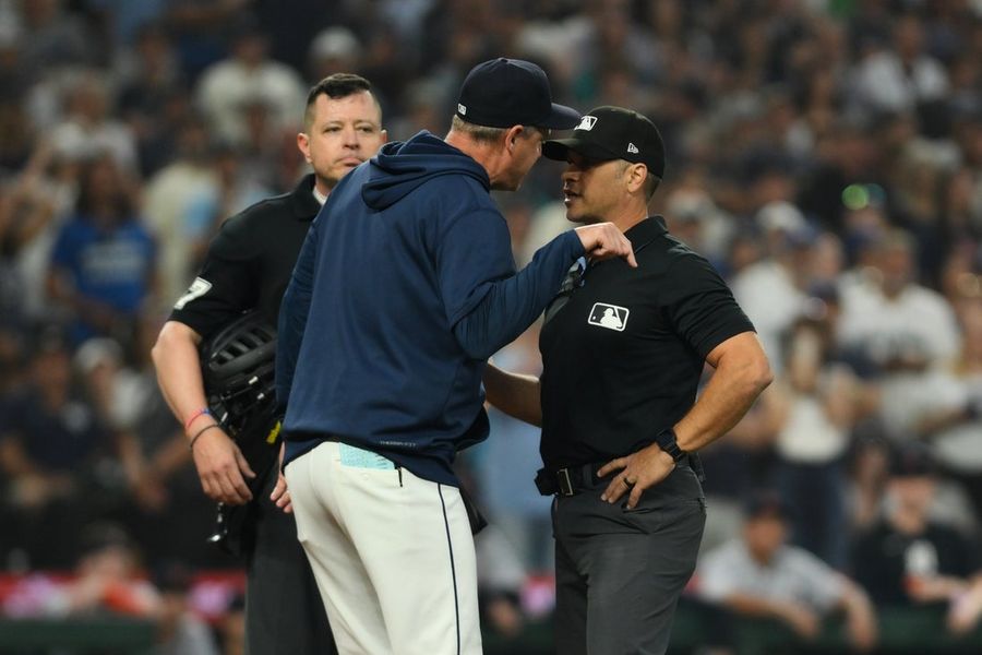 A tensão aumenta antes do último jogo da série Tigers-Mariners.