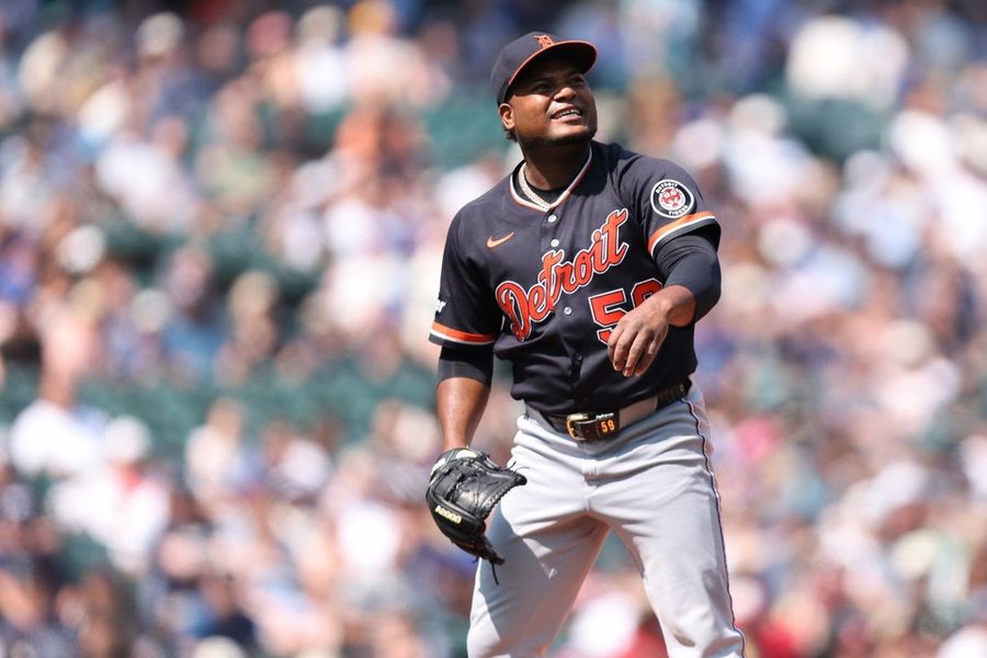 Framber Valdez lança 7 entradas sem sofrer corridas e os Tigers massacram os Mariners.