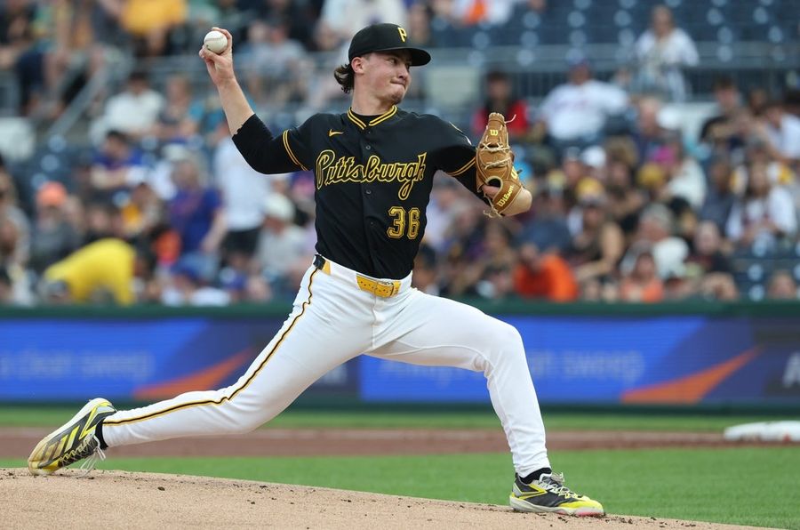 Bubba Chandler, Pirates dominate Mets in shutout