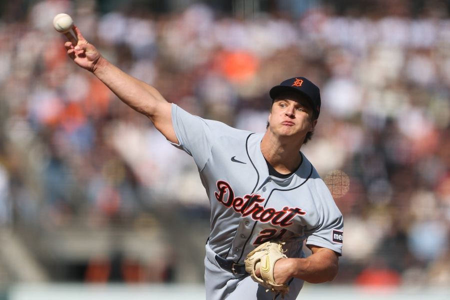 Jackson Jobe stellar in return as Tigers blank Giants