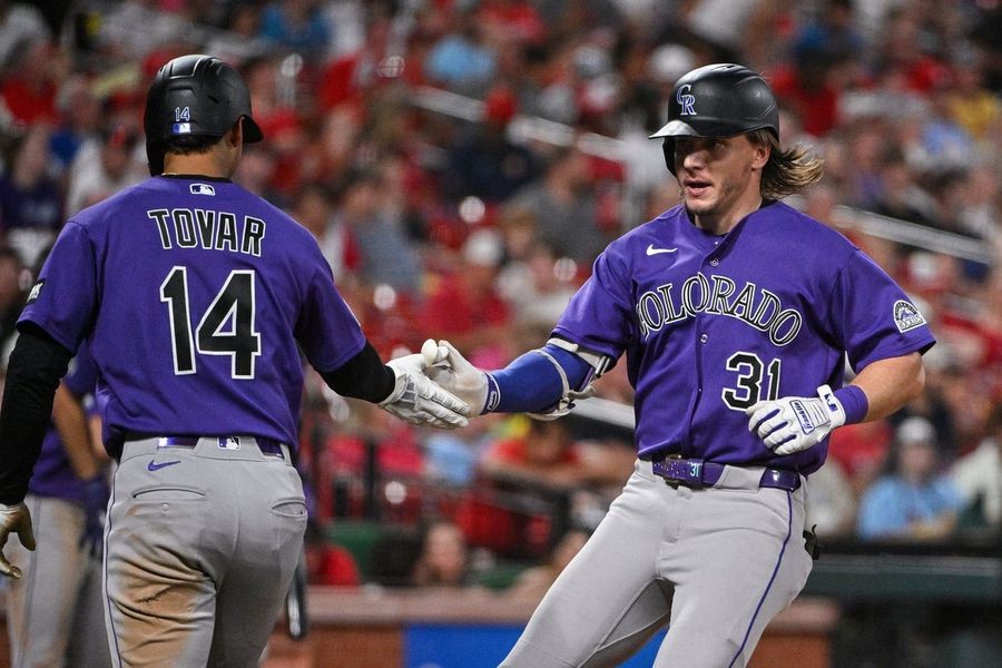 Jake McCarthy's historic night powers Rockies past Cards