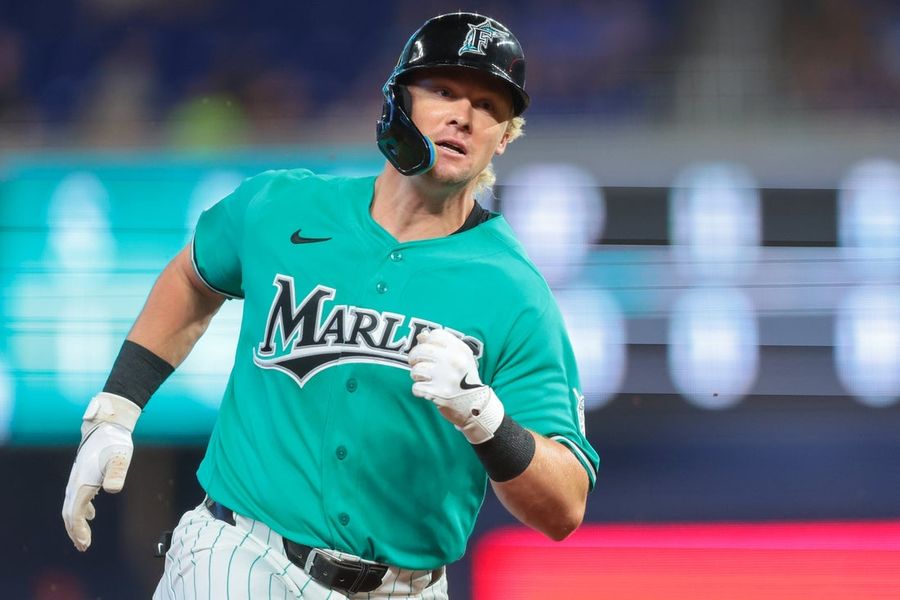 Marlins 1B/OF Kyle Stowers (hamstring) on 10-day IL