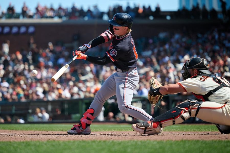 Tigers beat Giants in 10 innings to finish West Coast jaunt strong