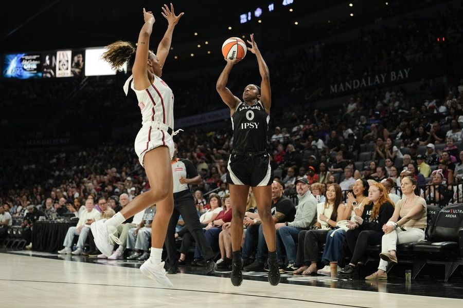 Aces' stars return to action, end Mystics' winning streak