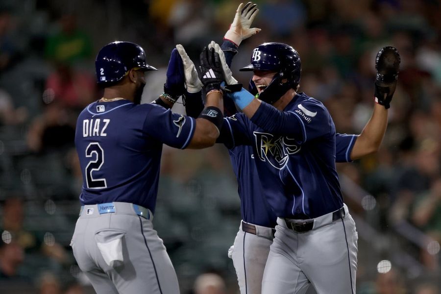 High-octane Rays strive to complete perfect road trip in rematch vs. A's   