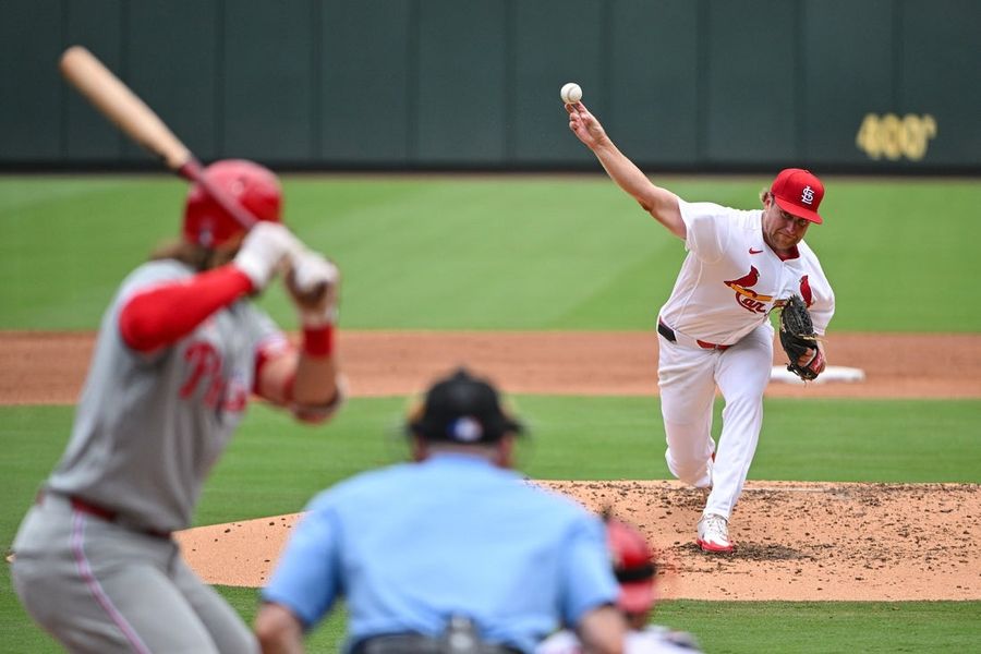 Cardinals follow innings limit as Kyle Leahy faces Pirates