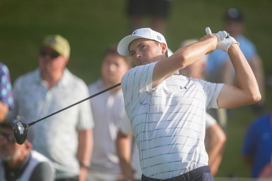 Jordan Spieth, on top-50 bubble, part of 5-way tie for St. Jude lead