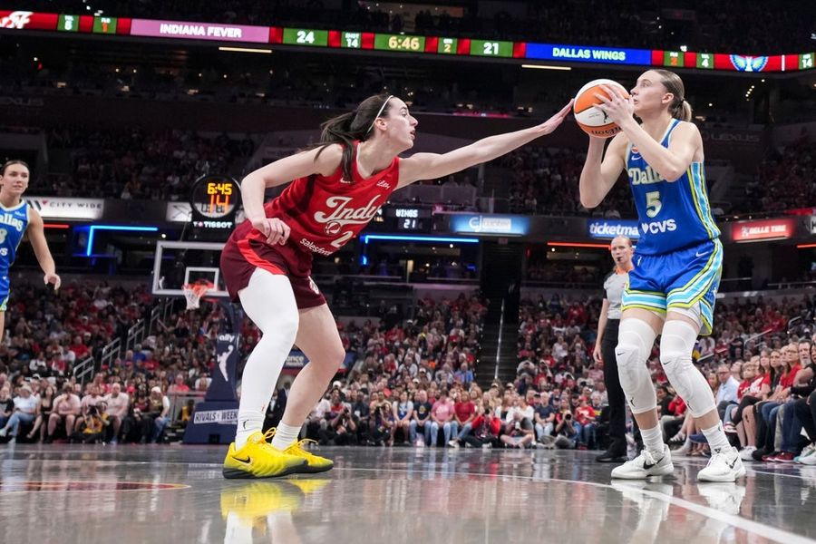 Caitlin Clark heats up in second half to pace Fever past Wings