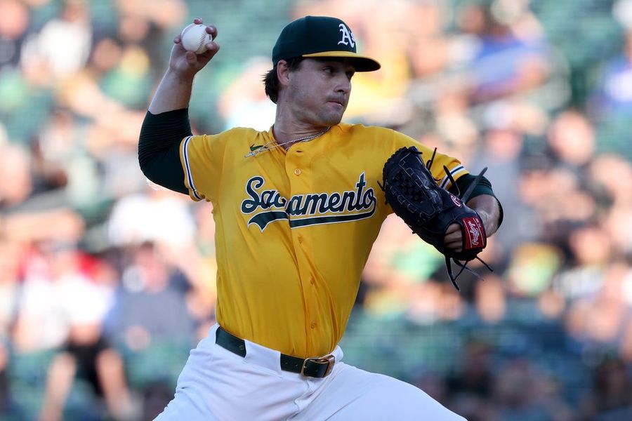 Behind J.T. Ginn, A's chase series win vs. Twins