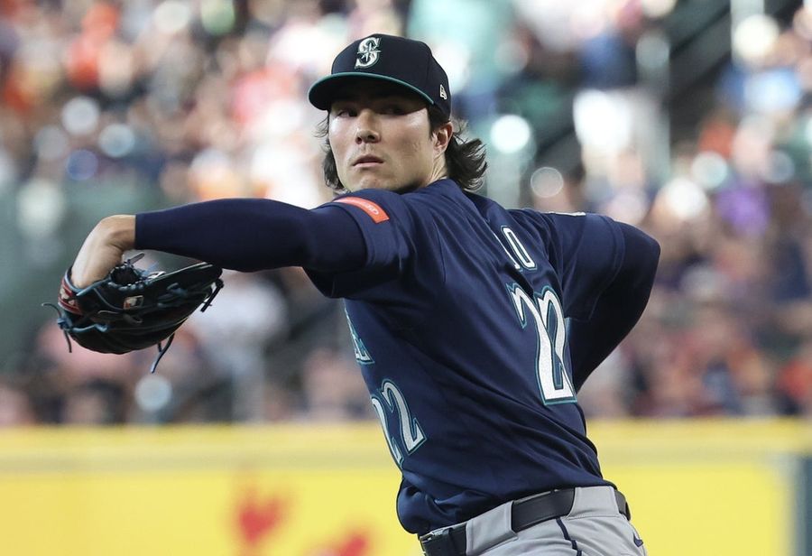 Mariners take series in Houston behind Cal Raleigh, Bryan Woo