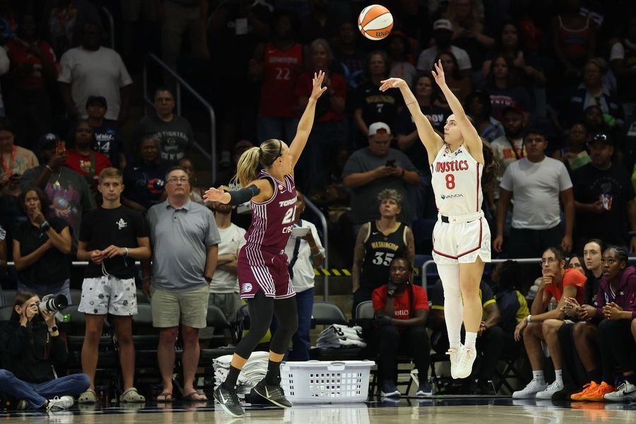 Mystics' offense has team on the rise ahead of Lynx clash