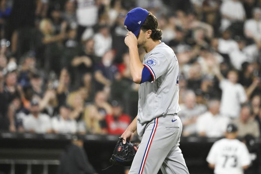 After a brutal start, Rangers' Jacob deGrom takes aim at A's