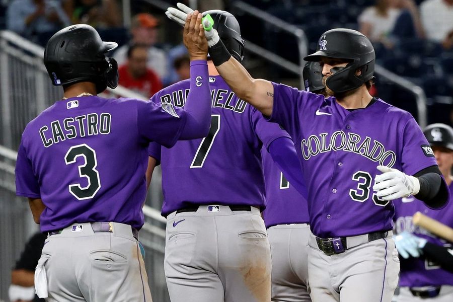 Rockies bash 4 homers, including Connor Norby's slam, in rout of Nats