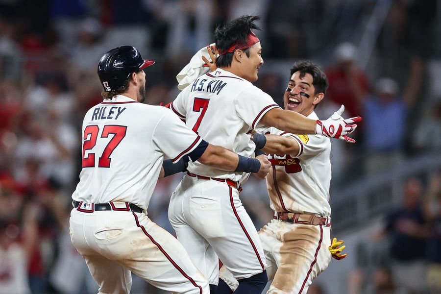 Ha-Seong Kim delivers in Braves' walk-off win over Dodgers
