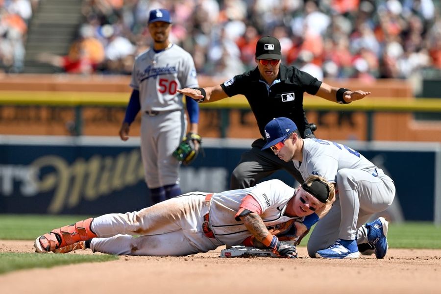 Kevin McGonigle, Javier Baez help Tigers tame Dodgers