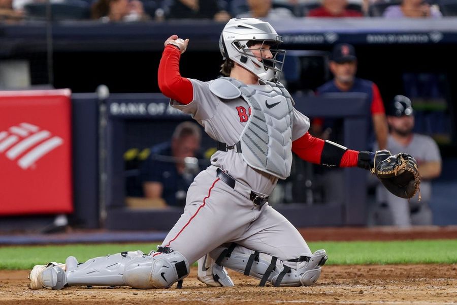 O receptor do Red Sox, Adley Rutschman (cotovelo), está fora da escalação contra o Mariners.
