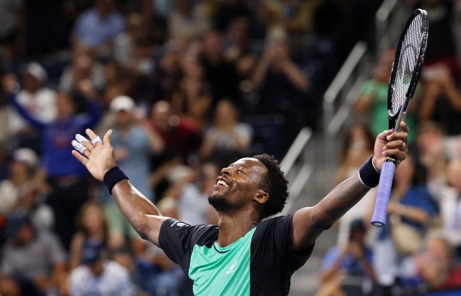 Gael Monfils matches Jimmy Connors with U.S. Open win on 40th birthday