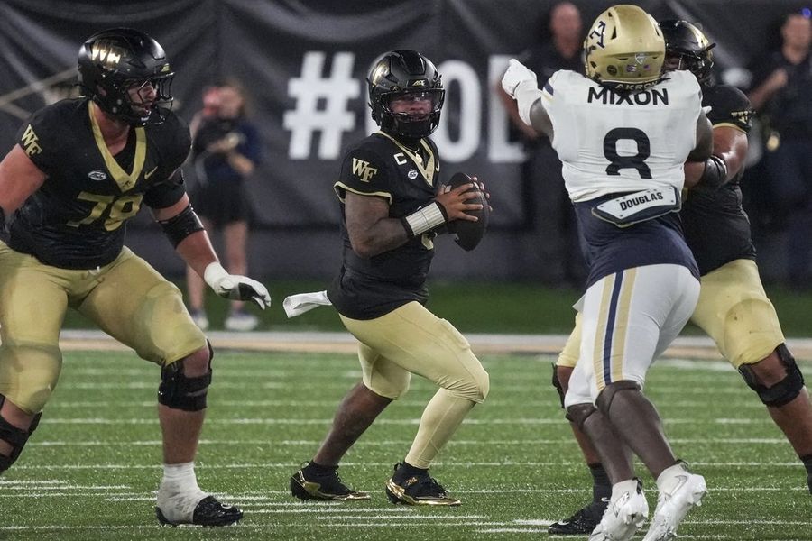 Gio Lopez (3 TDs) dazzles in Wake Forest debut rout of Akron