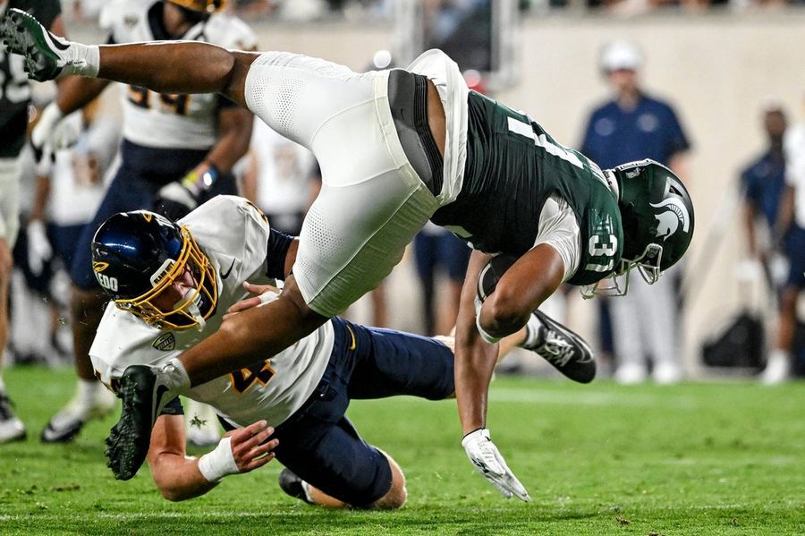 Liam Boyd hits 5 FGs, Michigan State storms back to avoid Toledo upset