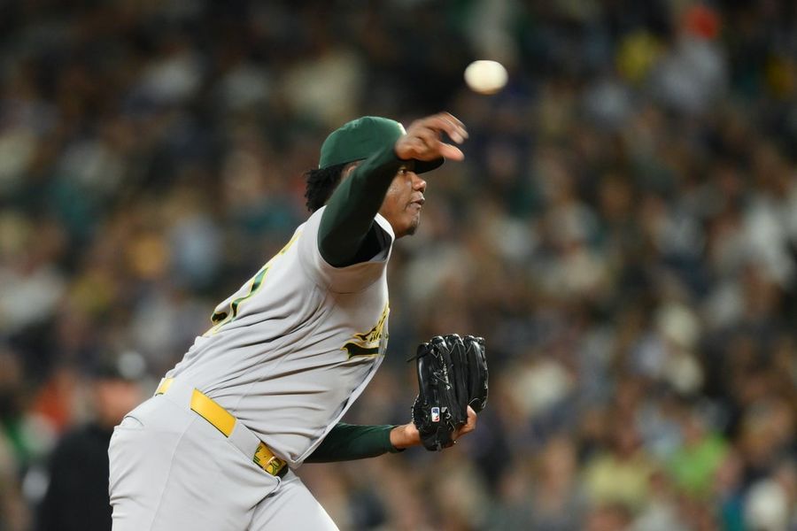 A's ride strong relief pitching, power surge into rematch vs. Mariners