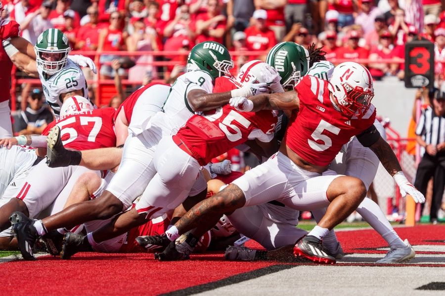 Anthony Colandrea, Nebraska pull away late against Ohio