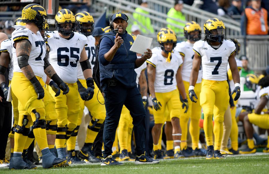 Deadspin | Sherrone Moore is all Michigan fans right now