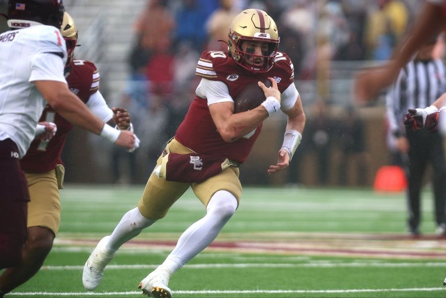 Boston College rides rushing attack to thump Georgia Tech