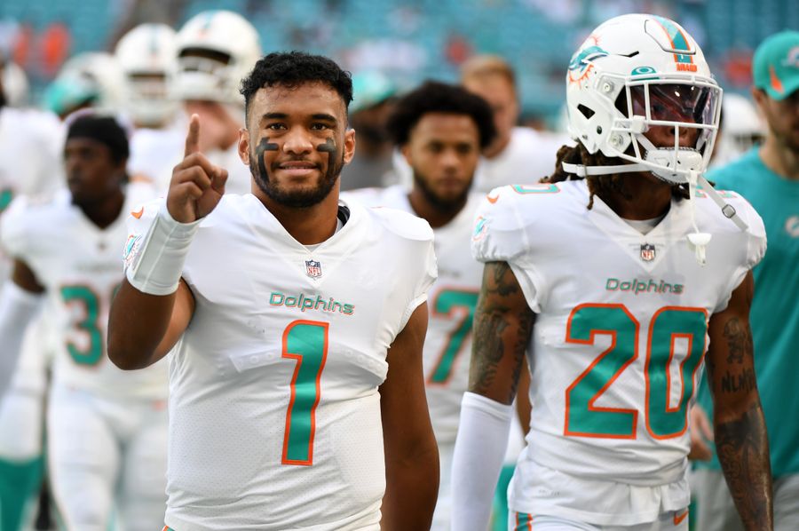 Would you look at that — the Dolphins and Tua finally showed up this season