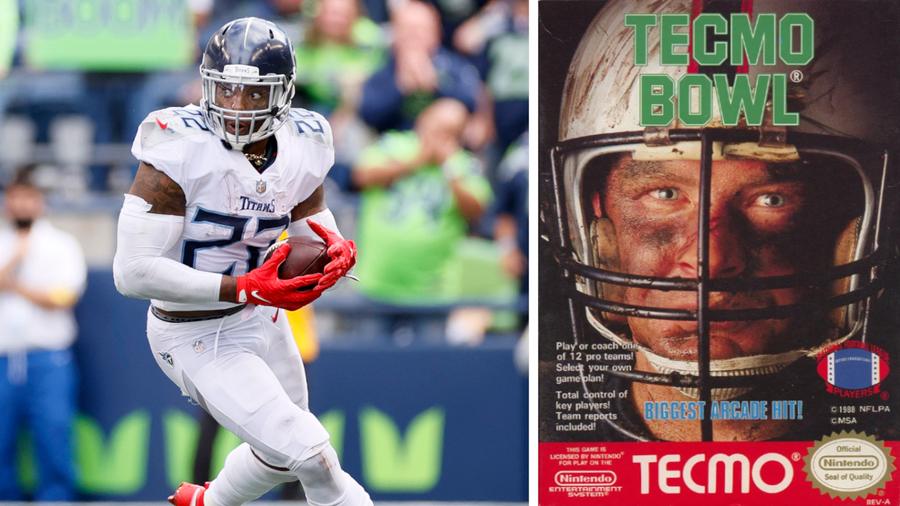 Derrick Henry would have given Bo Jackson a run for his money in <em>Tecmo Bowl</em>