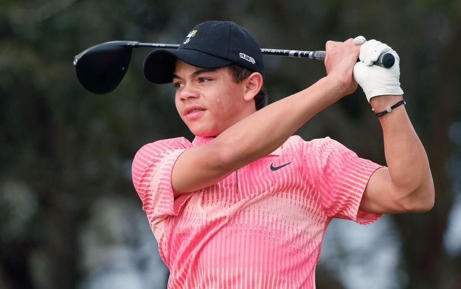 Charlie Woods, Tiger's son, wins high school team title in Florida